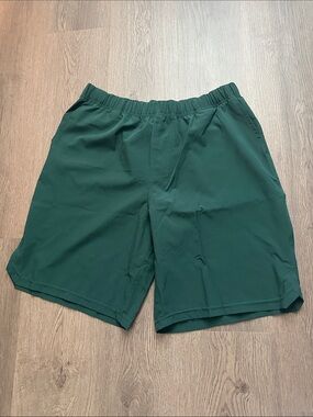 Hylete Men's Forest Green Athletic Shorts